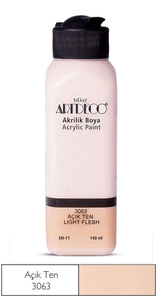 Akrilik Ahşap Boyası 140ml 3063 Açık Ten