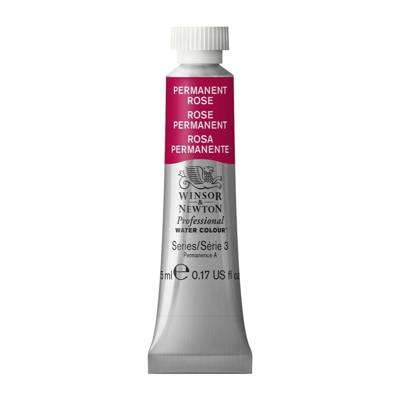 Profesyonel Tüp Suluboya - Permanent Rose - 5ml - Seri 3