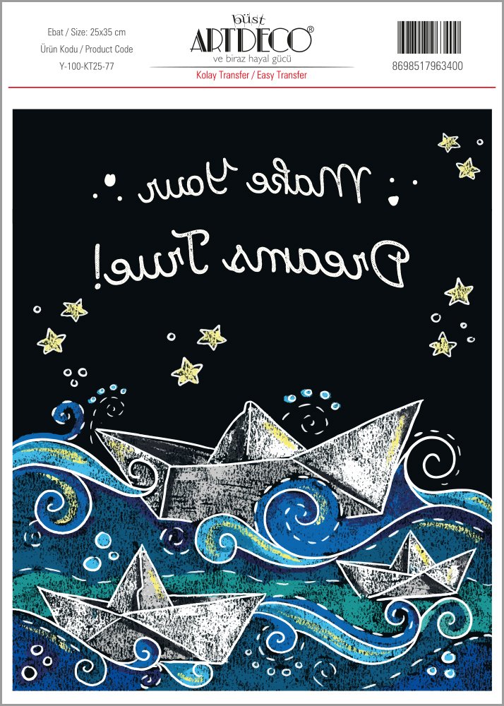Kolay Transfer 25x35cm Desen No:77