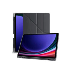 Samsung Galaxy X510 Tab S9 Fe 11 Kılıf Kalemlikli Mars Tablet Kılıfı - Siyah