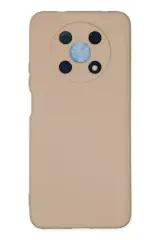 Newface Huawei Nova Y90 Kılıf Nano İçi Kadife Silikon - Pudra