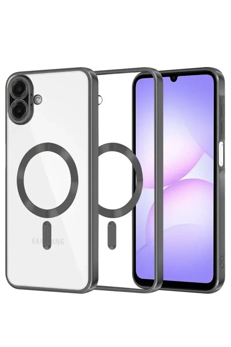 Newface Samsung Galaxy A07 4g Kross Magneticsafe Kapak - Siyah