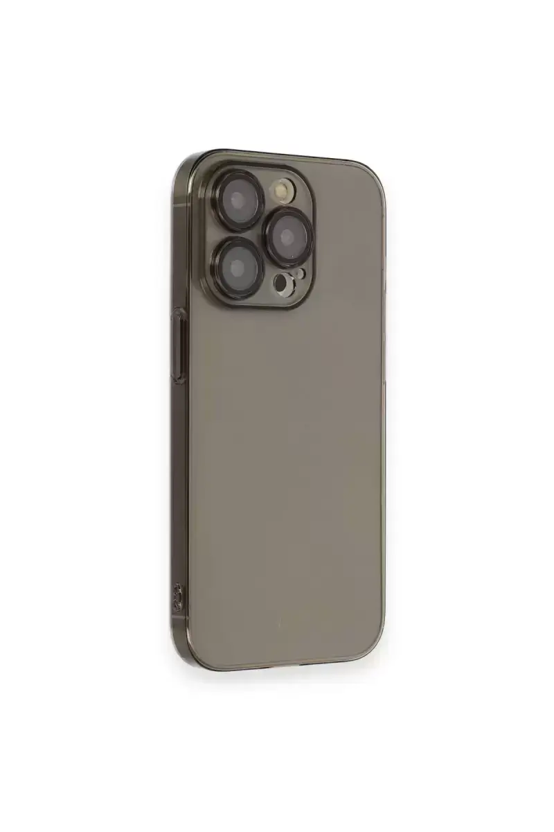Newface Apple İphone 13 Pro Kılıf Armada Lensli Kapak - Siyah