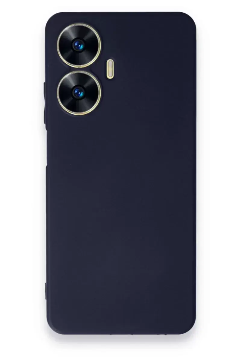 Newface Realme C55 Kılıf First Silikon - Lacivert