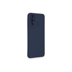 Tecno Pova Neo Kılıf Nano İçi Kadife Silikon - Lacivert