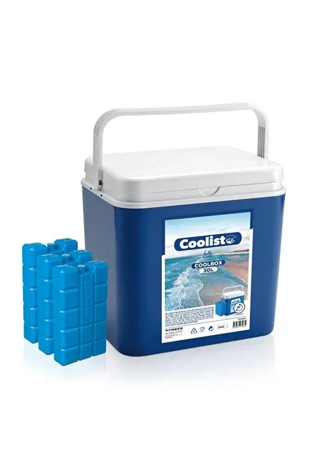 30 Litre Buzluk ve 3 Adet 400gr Buz Aküsü Seti
