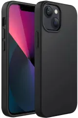 Newface İphone 14 Plus Kılıf First Silikon - Siyah
