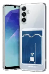 Newface Samsung Galaxy A37 5g Kart Şeffaf Silikon - Şeffaf
