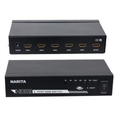 Narita 5 Giriş-1 Çıkış Hdmı Switch Birleştirici Mt-sw501