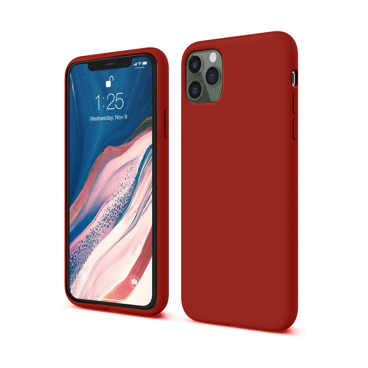 İphone 11 Pro Kılıf First Silikon - Bordo