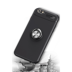 İphone 6 Kılıf Range Yüzüklü Silikon - Kırmızı