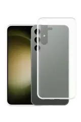 Newface Samsung Galaxy S24 Plus Kılıf Lüx Şeffaf Silikon