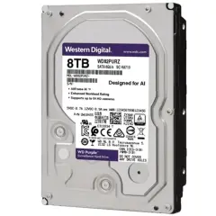 Western Digital Purple 8 Tb Sata 6gb/s 7/24 Güvenlik Harddisk Wd82purz