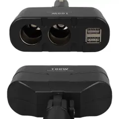 Olesson 1652 12-24v Çift Usb Girişli 100w 2'li Araç Çakmak Çoklayıcı