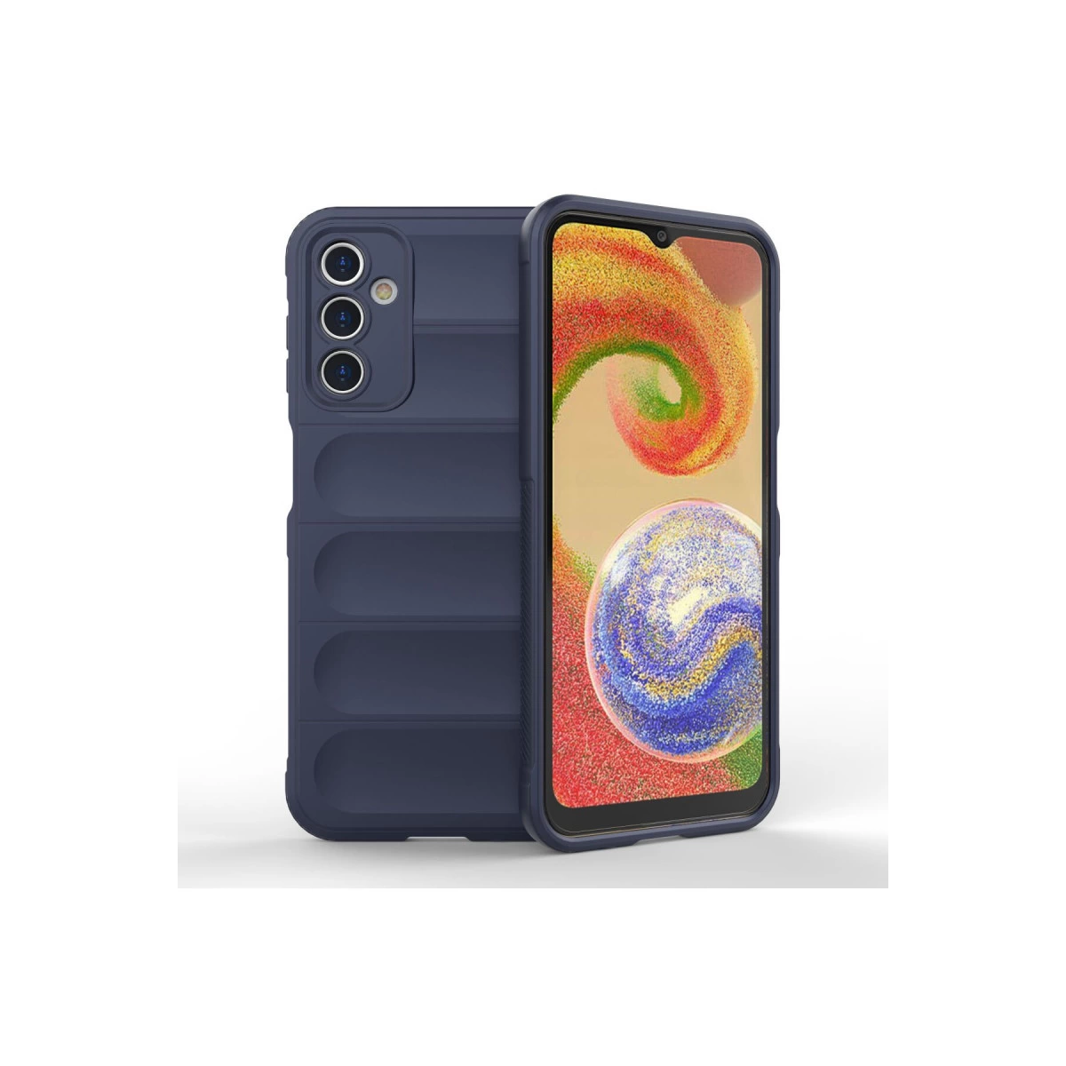 Samsung Galaxy A14 4g Kılıf Optimum Silikon - Lacivert