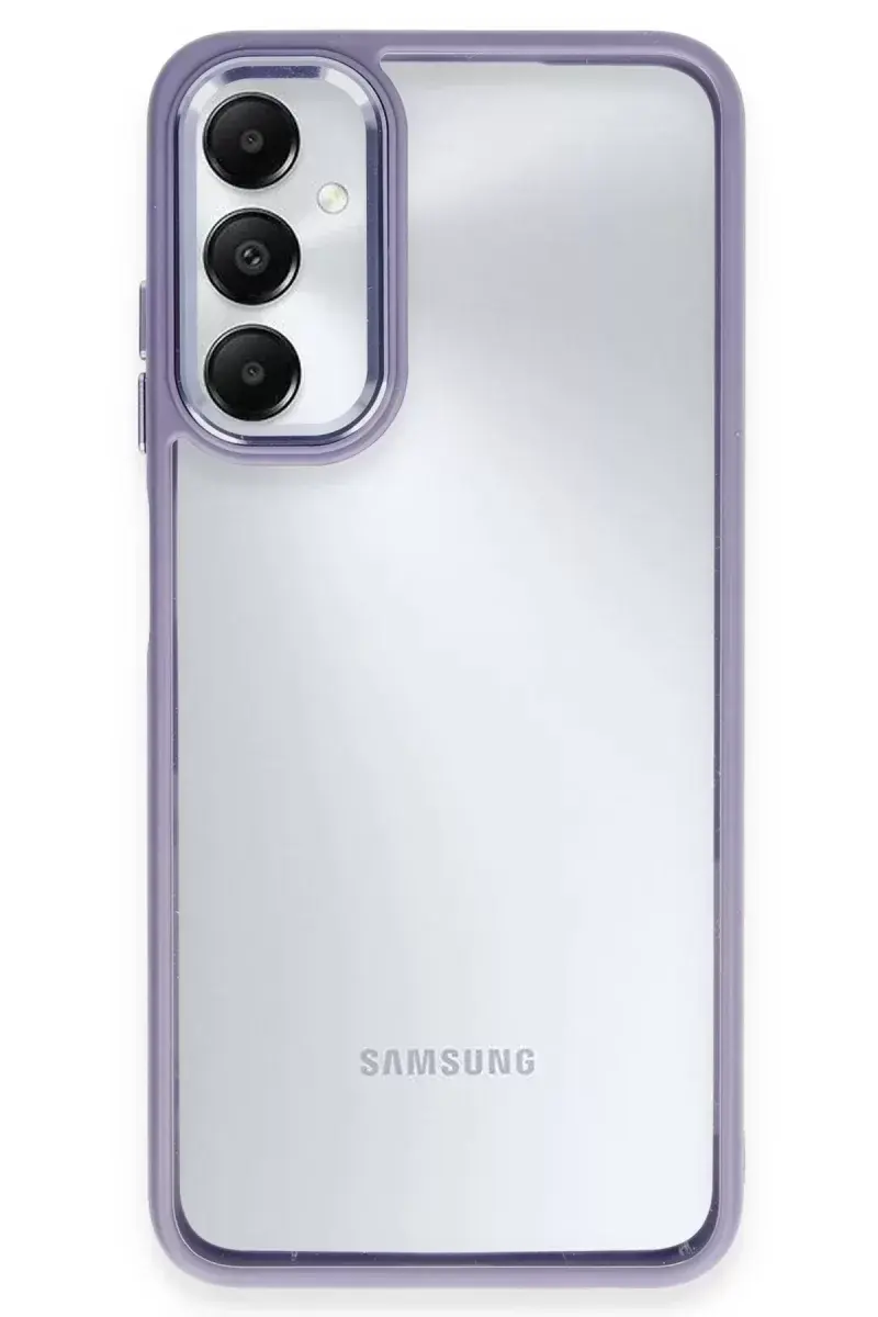 Newface Samsung Galaxy A05s Kılıf Power Silikon - Lila