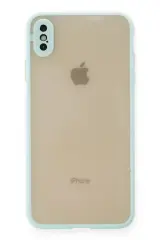 Newface İphone Xs Max Kılıf Montreal Silikon Kapak - Turkuaz