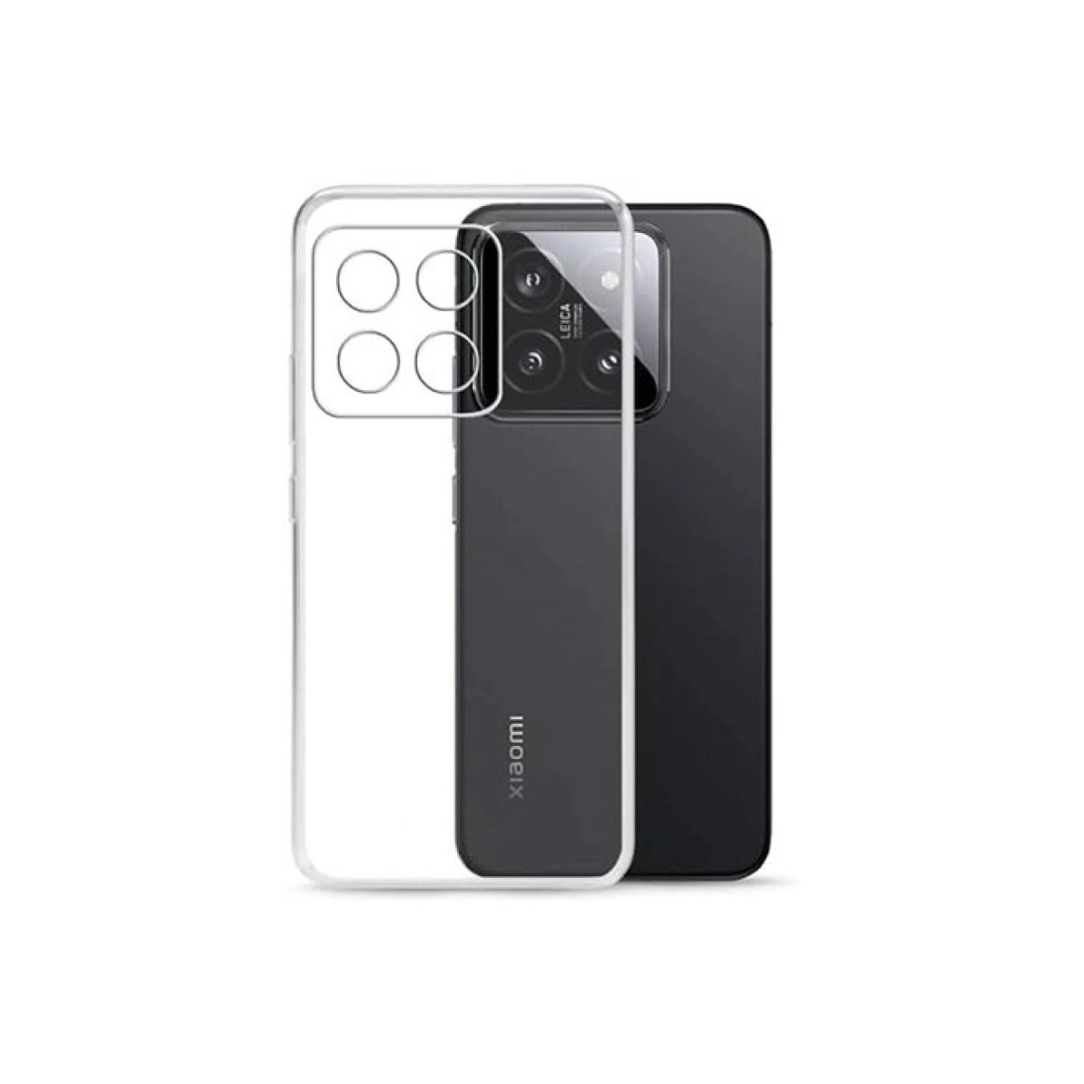 Xiaomi Mi 14t Pro Kılıf Lüx Şeffaf Silikon