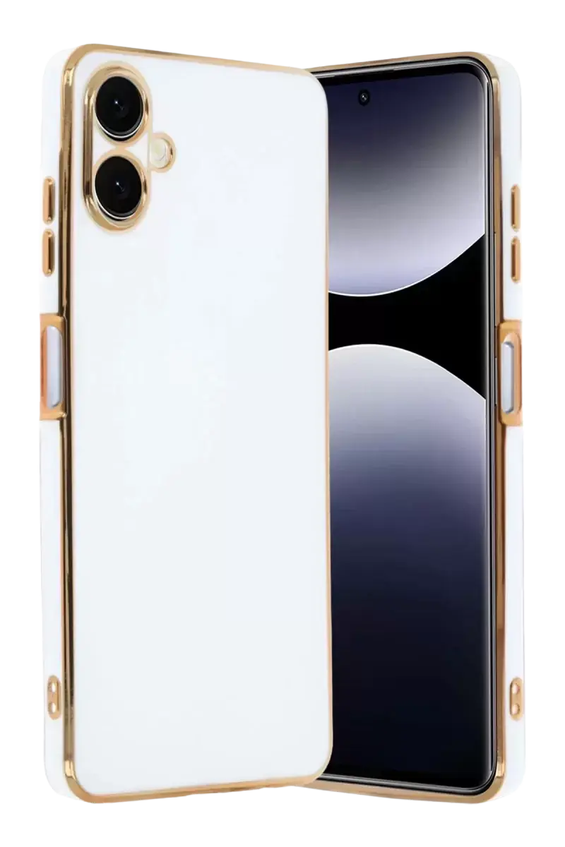 Newface Samsung Galaxy A07 4g Volet Silikon - Beyaz