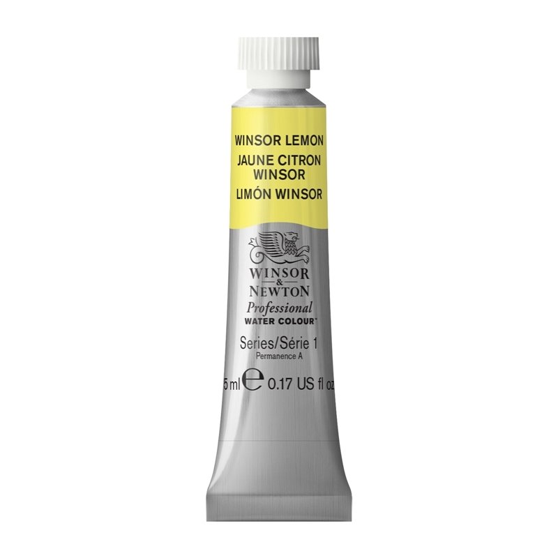 Profesyonel Tüp Suluboya - Winsor Lemon - 5ml - Seri 1
