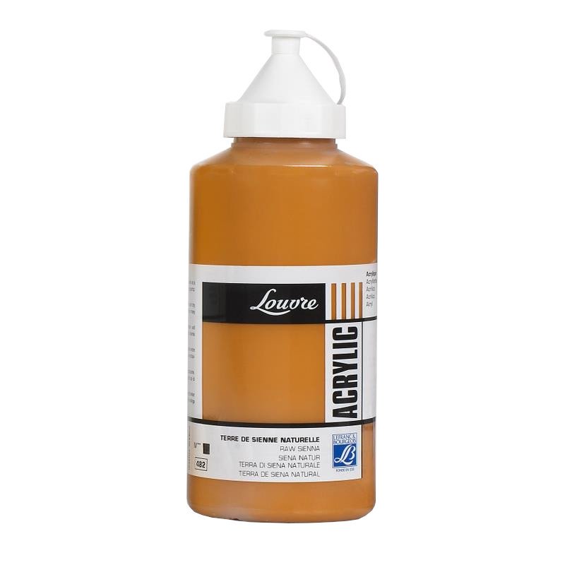 Louvre Akrilik 750 ml - Raw Sienna