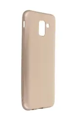 Newface Samsung Galaxy J6 Kılıf First Silikon - Gold
