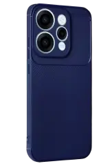 Newface Oppo Reno 15 Auto Focus Karbon Kapak - Lacivert