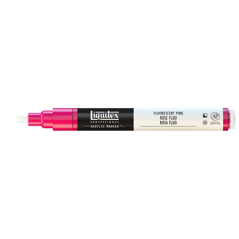 Akrilik Kalem - 2-4mm - Fluorescent Pink