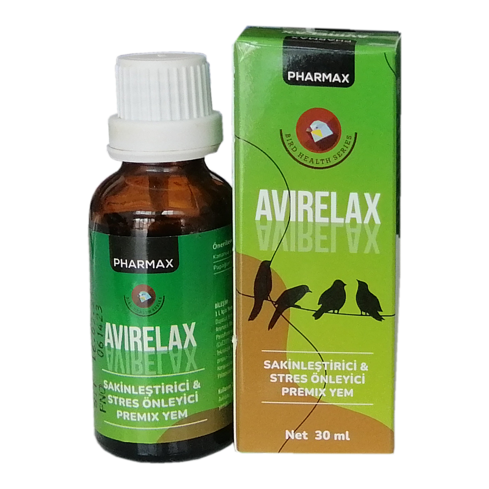 Pharmax Avirelax Kuş Stres Önleyici 30 ml