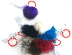 Eastland Kedi Oyuncağı Peluş Tüylü Top Askılı