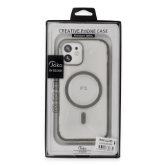Joko  İphone 12 Hilton Magsafe Kapak - Titan Gri