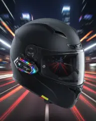 Çift Telefon Destekli Motosiklet Kask Bluetooth Kulaklık