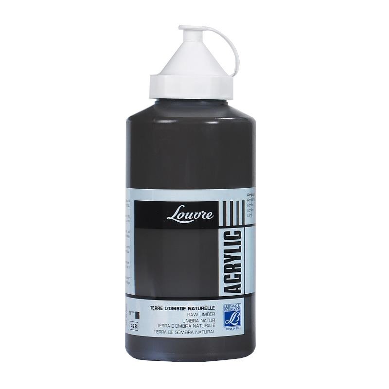 Louvre Akrilik 750 ml - Raw Umber