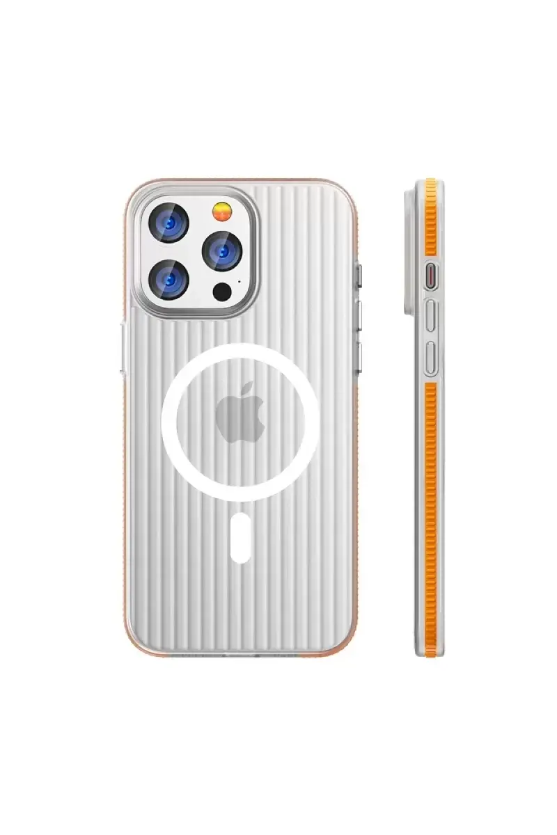 Joko İphone 14 Pro Max Line Magsafe Kapak - Turuncu