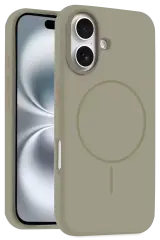 Joko Apple İphone 16 Kılıf Jully Magsafe Kapak - Çöl Titanyum