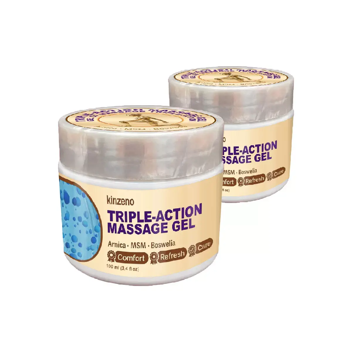 Kinzeno 2 Adet Active-relaxcream 100 Ml Arnika Montana Özü Glukozamin Kondroitin Msm İçerikli Rahatlamaya Krem