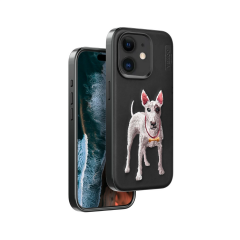 Venco  İphone 11 Perma Desenli Kapak - Siyah