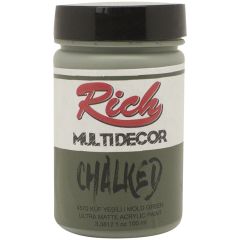 Multidecor Chalked Akrilik Boya - 100cc - Küf Yeşili - N:4570