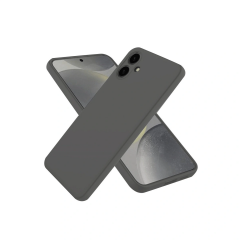 Samsung Galaxy A06 Kılıf First Silikon - Gri