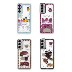 Samsung Galaxy A14 4g Kılıf Sweet Desenli Silikon Kapak - Şeffaf