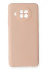 Newface Xiaomi Mi 10t Lite Kılıf Nano İçi Kadife Silikon - Pudra