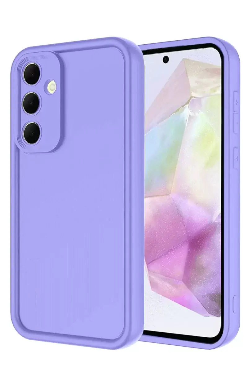Newface Samsung Galaxy A17 5g Viera Silikon - Lila