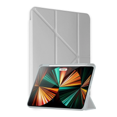 Xiaomi Redmi Pad Pro 12.1 Kılıf Kalemlikli Mars Tablet Kılıfı - Gri