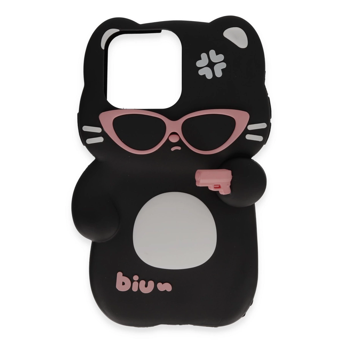 İphone 15 Pro Kılıf Poky Karakter Silikon Kapak - Desen 1