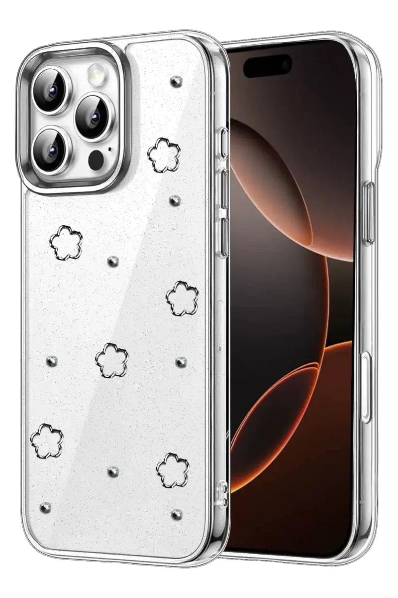 Newface Apple İphone 16 Pro Max Fiyonk Desenli Kapak - Desen 2