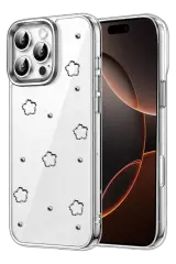 Newface Apple İphone 16 Pro Max Fiyonk Desenli Kapak - Desen 2