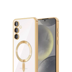 Samsung Galaxy A55 5g Kross Magneticsafe Kapak - Gold