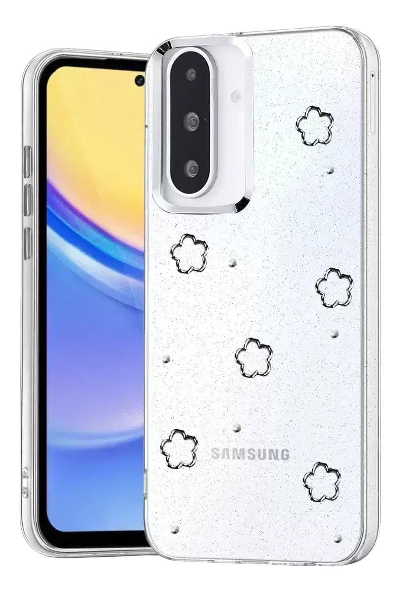 Newface Samsung Galaxy A36 Fiyonk Desenli Kapak - Desen 2