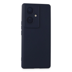 Vivo V29 Lite Kılıf Nano İçi Kadife Silikon - Lacivert