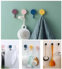 Kendinden Yapışkanlı Renkli Duvar Askısı